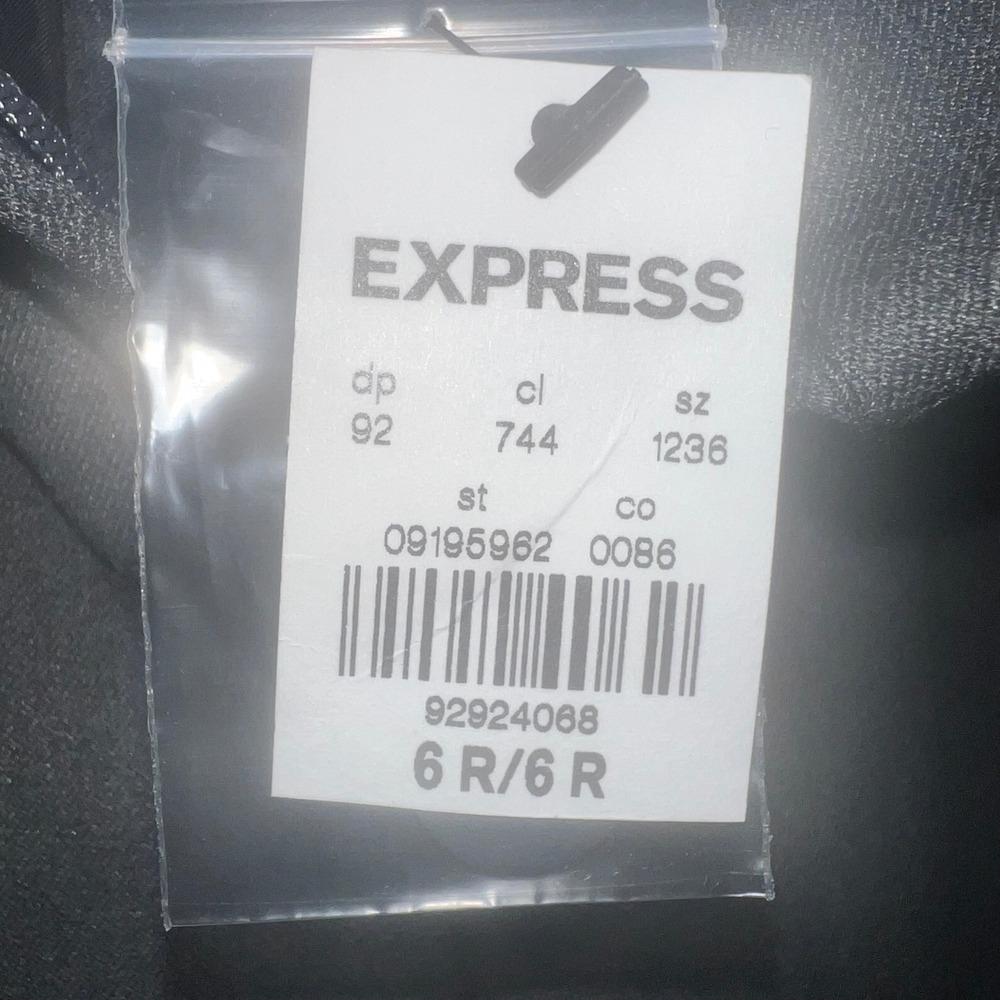 Express Dress Pants Women 6R Gray Bootcut Business‎ Casual Office Trousers NWT - Picture 10 of 11
